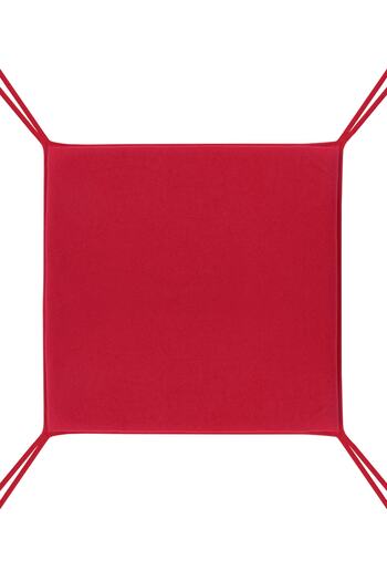 Homaks Square Red Stool Cushion 33x33