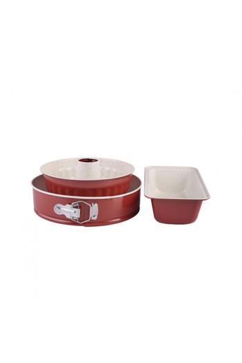 Karaca Retro Red Cake Set