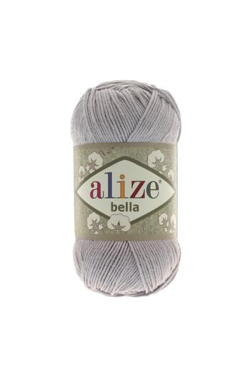 Alize Bella 21-Сірий в'язальний шнур - пакет з 5 штук