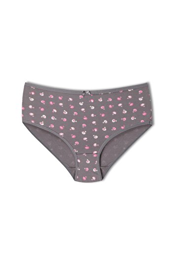 HNX Chiloți din bumbac cu model cu talie înaltă din 3 piese