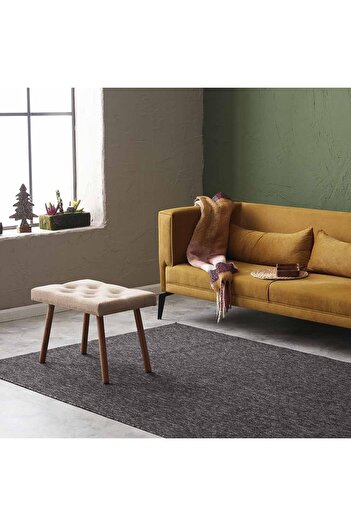 Evdebiz Masif Ayaklı Bench - Bej