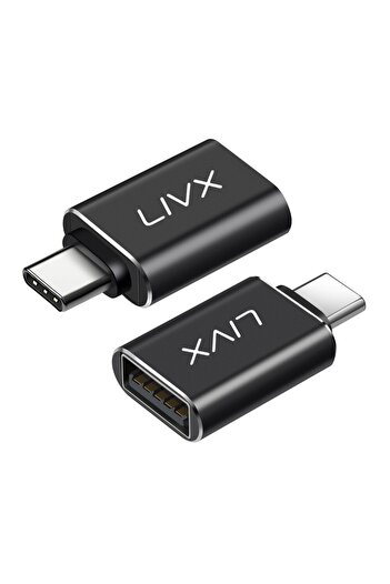 LivX Usb 3.1 To Type-c 10gbps 3a Hızlı Şarj Ve Data Aktarımı Çevirici Dönüştürücü Otg Adaptör Otgcz