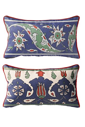 Alacastore Tile Motif Traditional Design Throw Pillow Cover