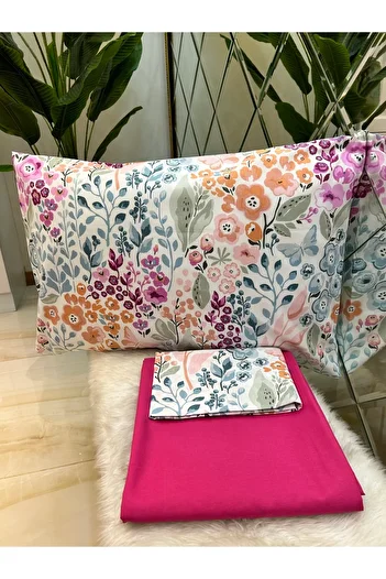 Özcan Ev Tekstil Life Double Charafe Set with Pillows