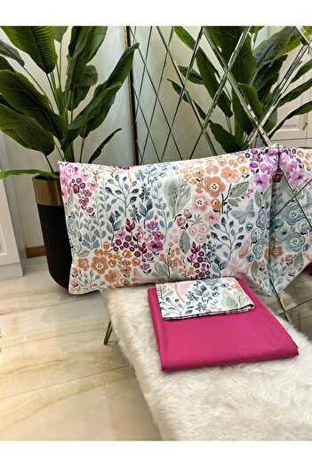 Özcan Ev Tekstil Life Double Charafe Set with Pillows