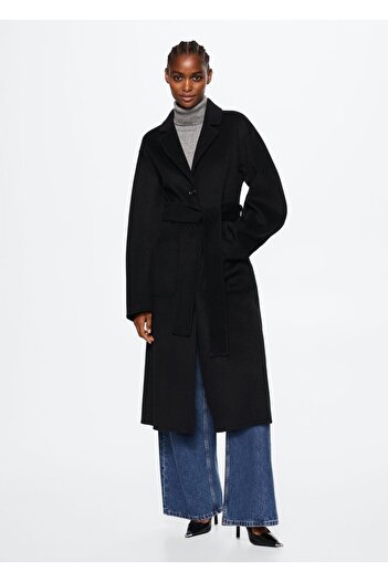 MANGO Woman Handmade Fitted Coat