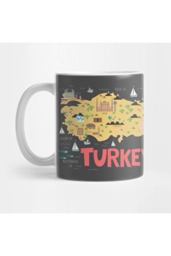 Pixxa Türkiye Map Mug