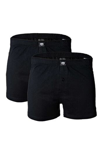 Ceceba Herren Shorts, 2er Pack - Boxershort, Basic, Baumwolle, M-8XL, einfarbig