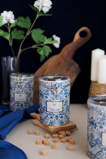 EVLE Er117-y3 Azulejos Sugar Patterned Spice Shaker 1.1 Lt
