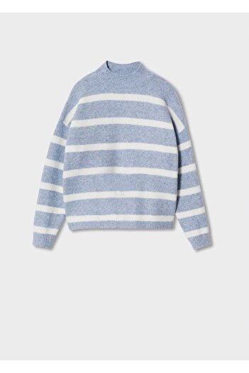 MANGO Kids Vestă de pulover albastră pentru copii