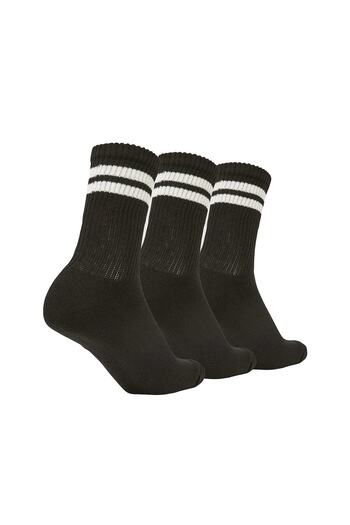 Ellesse PULLO Unisex-Sportsocken – 3 Paar, Tennis- und Crew-Socken, Logo