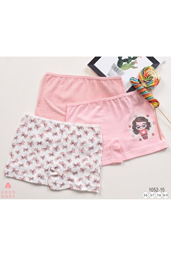 Koza Boxer slip din 3 piese pentru fete