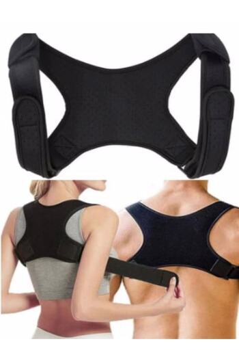 Özasya AVM Anti-Hunchback Sports Upright Posture Corset Waist Shoulder Back Belt Apparatus