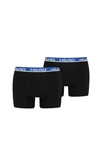 Head Men's boxer shorts, 2-pack - basic, cotton stretch, plain