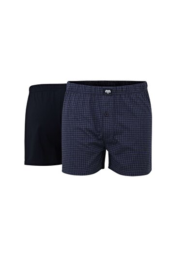 Ceceba Herren-Shorts, 2er-Pack – Boxershorts, Basic, Baumwolle, Single Jersey, M-3XL