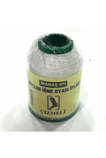 orhanucuzluk Κορδόνι Maraş με Μπότες Λευκό (Κορδόνι Πλεκτό με Βελόνα) 20 γρ