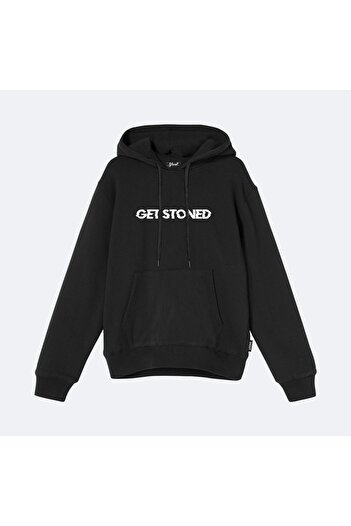Shout Υπερμεγέθη Get Stoned Oldschool Unisex Hoodie