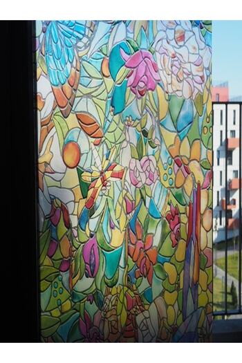 d-c-fix Transparent Colored Glass Stained Glass Adhesive Foil 45cm X 1m