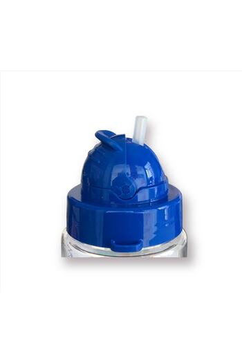 Gıpta Rafadan Tayfa Thin Tritan Flask with Straw 500 Cc Galactic Tayfa - Blue