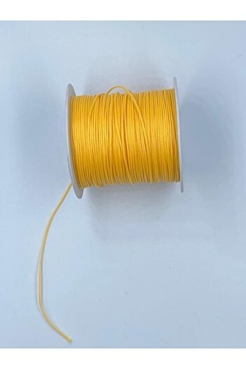 Hobimos Κίτρινο νήμα αλεξίπτωτου 1,0 mm (νήμα μακραμέ)