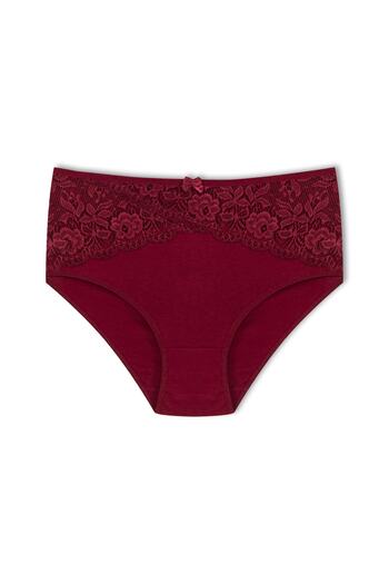 HNX 5-Piece Inverted V Lace Bato Women's Panties