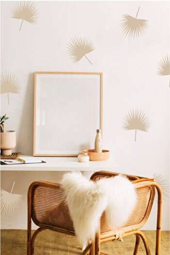 Piksel Grafik Palm Leaves Decal Wall Sticker