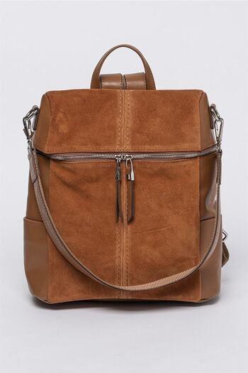 Jacquline Women's Tan Backpack ZD164