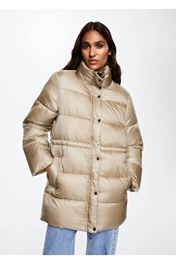 MANGO Woman Adjustable Quilted Anorak