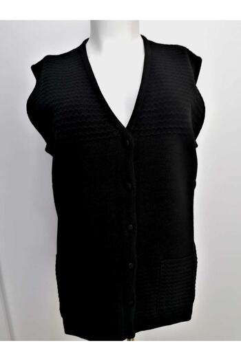 anne moda ankara 1. Calitate, Lână Amestecat Iarnă Oțel Tricotat Tricotat Vestă Mamă