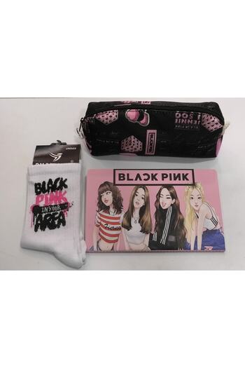 GC GÖKHAN CLUB Șosete cu suport pentru pix pentru notebook Blackpink