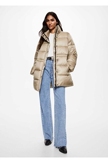 MANGO Woman Adjustable Quilted Anorak