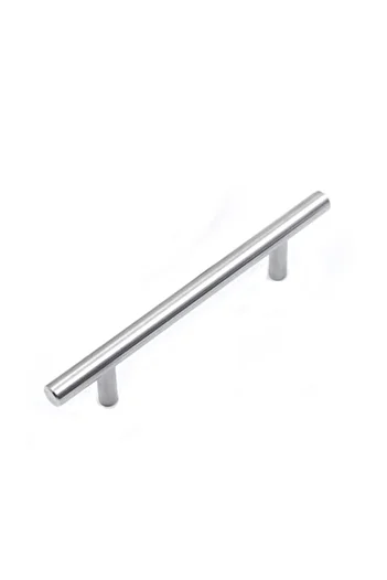 EYM Aluminum Stainless Inox 128 Mm Furniture Size Handle Diameter: 12 Mm