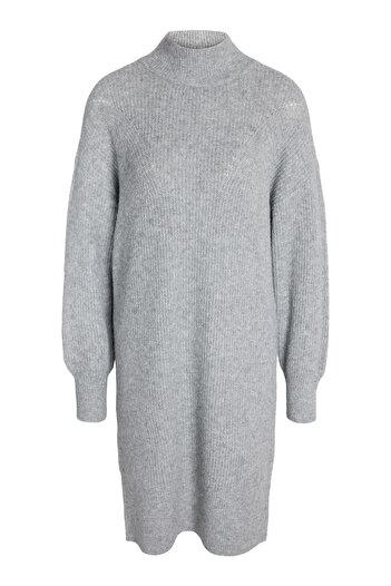 Noisy May Women / Girls Medium Gray Melange CC NO 1111 Dress