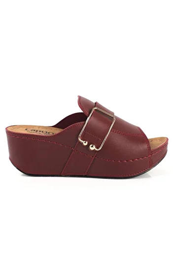 Capone Outfitters Anatomical Soft Comfortable Sole Wedge Heeled Mother Slippers