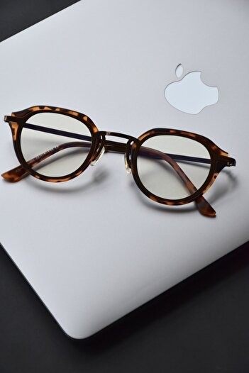 LOOKUP Lookup Unisex Oval Frame Transparent Glass Reading Glasses
