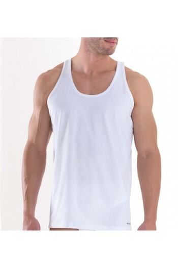 Blackspade 9226 Men's Undershirt Loose Fit - White - S