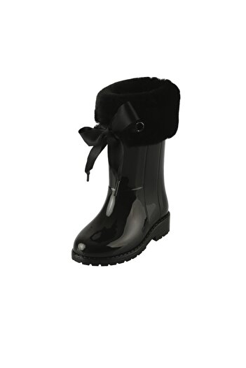 IGOR W10239 Campera Charol Soft παιδικές μαύρες μπότες βροχής