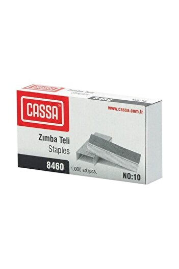 Cassa Staple No:10 White (10 Boxes X 1000 Pieces)