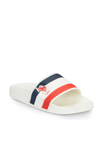 U.S. Polo Assn. Чоловічі капці MOLDA білі 100250318