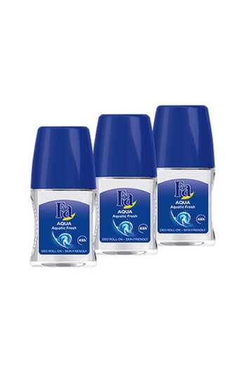 Fa Aqua Mini Roll-On x 3 Adet