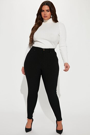sinembutik Black Large Size Lycra Jeans