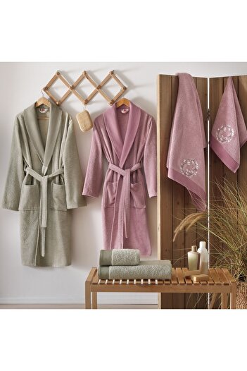 Taç Οικογενειακό Σετ Lei Cotton Rose Stone