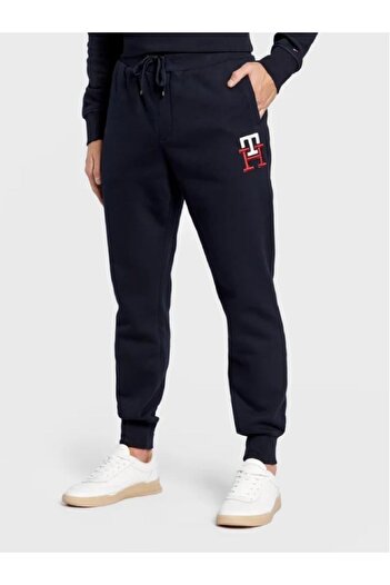 Tommy Hilfiger Organıc Cotton Unısex Joggers Essential Monogram Regular Fıt