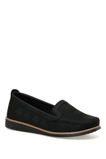 Polaris 161659.z3fx Siyah Kadın Loafer