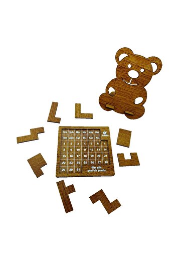 kalides Calendar Puzzle - A New Puzzle Every Day