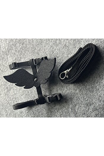 hebmeyy Cat Chest Collar, Cat Waist Collar, Angel Wing Cat Chest Collar