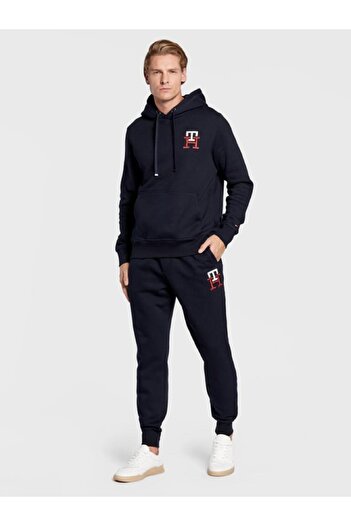 Tommy Hilfiger Organıc Cotton Unısex Joggers Essential Monogram Regular Fıt