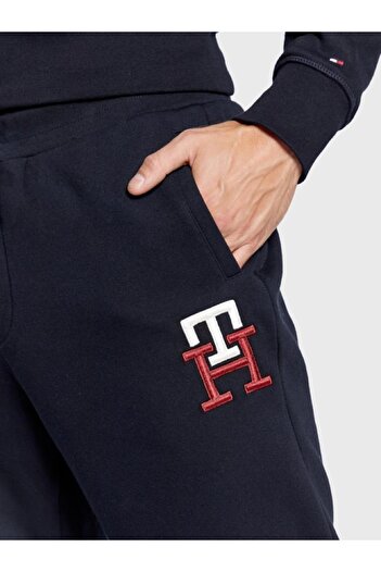 Tommy Hilfiger Organıc Cotton Unısex Joggers Essential Monogram Regular Fıt