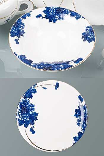 Mikasa Moor Blue Cravo 74 Parça Yemek Seti