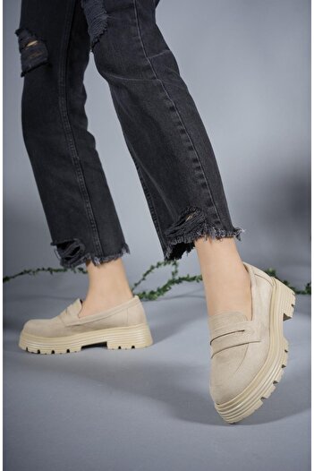 Riccon Жіночі туфлі-мокасини Gunluk 0012920 Ten Suede